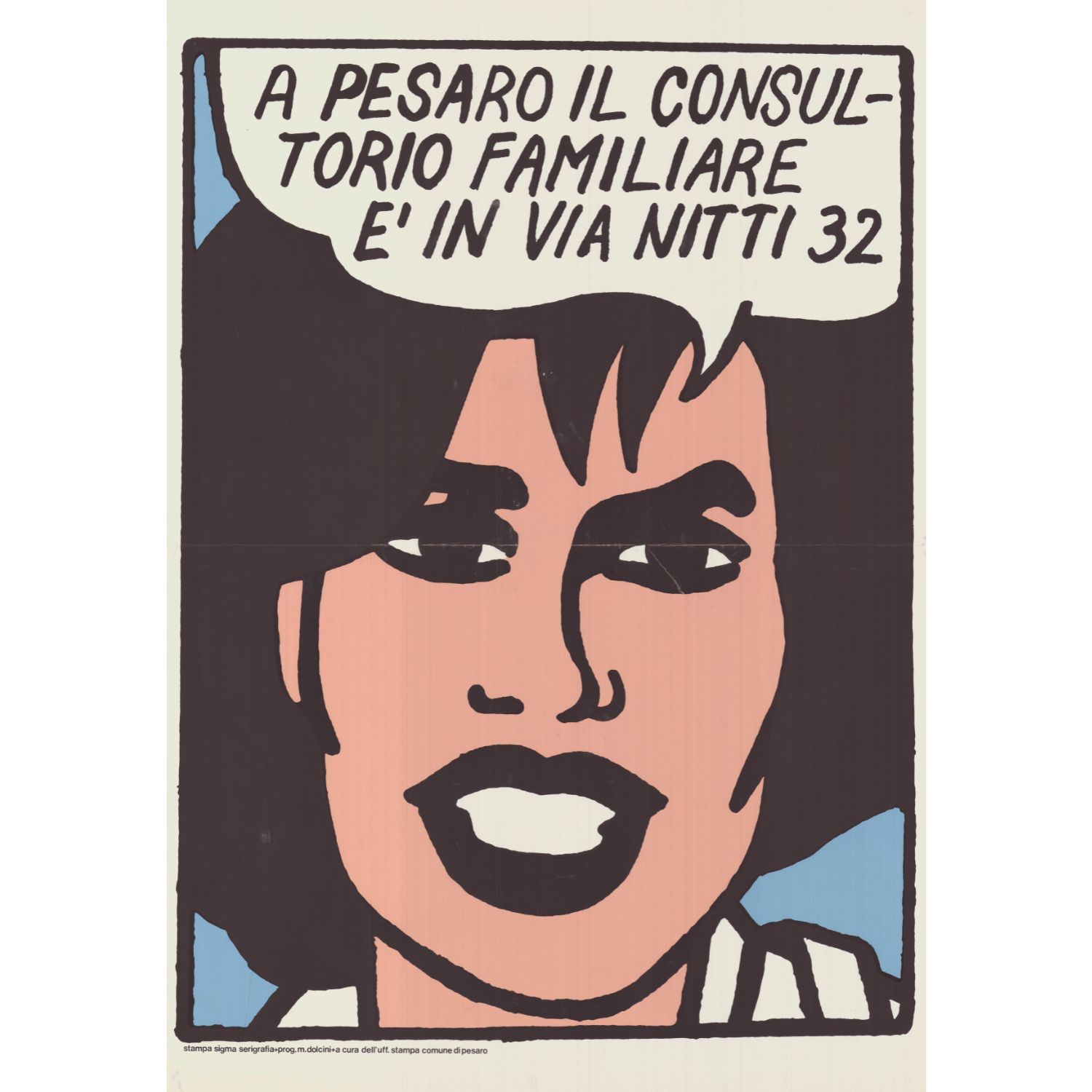 Dall'archivio del museo MAGMA - Museo Archivio Grafica Manifesti (Civitanova Marche, MC) a cura Carta Canta.