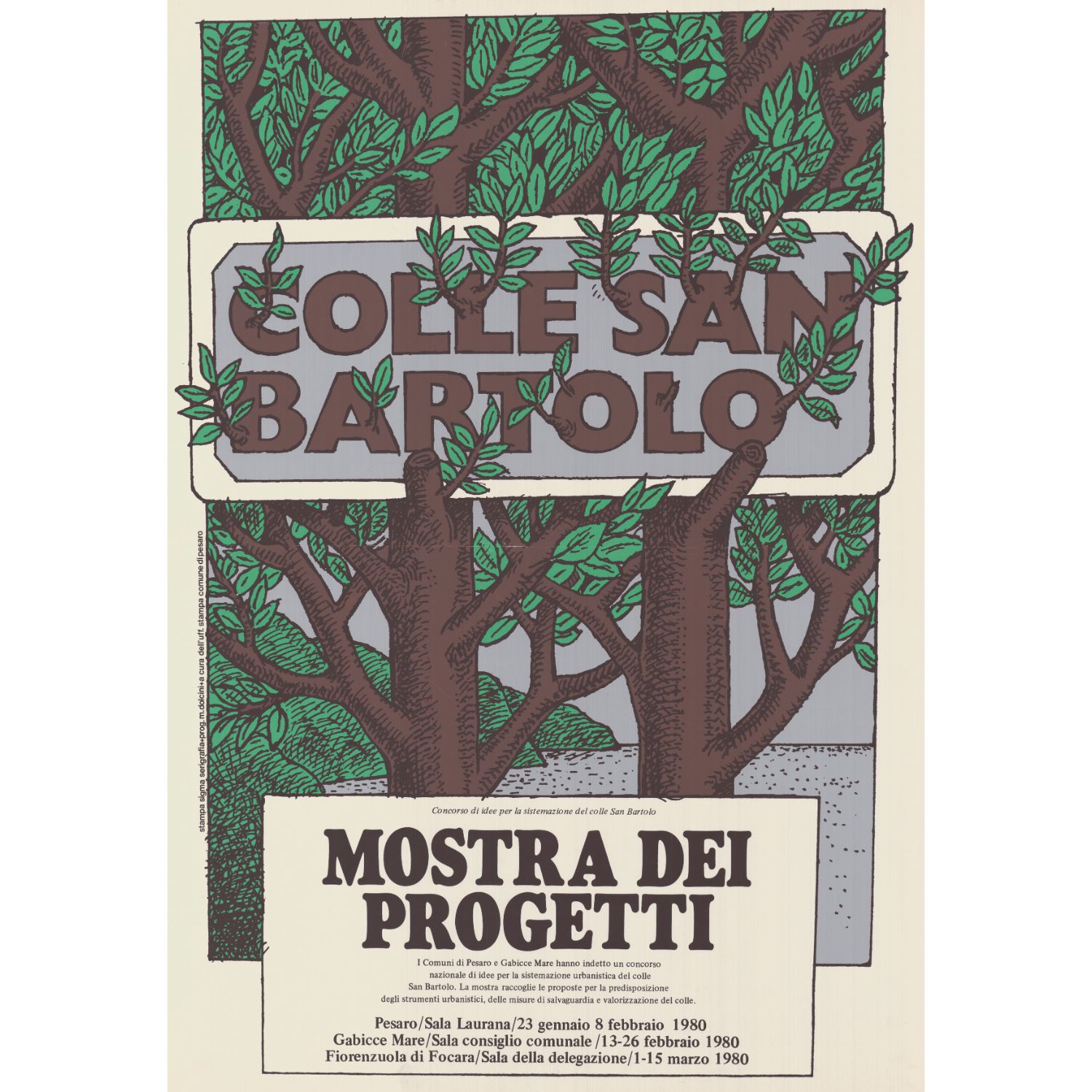Dall'archivio del museo MAGMA - Museo Archivio Grafica Manifesti (Civitanova Marche, MC) a cura Carta Canta.